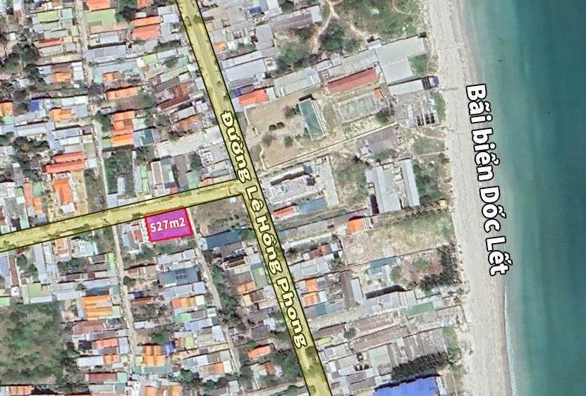 Đất nền 527m² Phường Đông Ninh Hòa, Khánh Hòa - Vị trí đắc địa gần biển Dốc Lết!