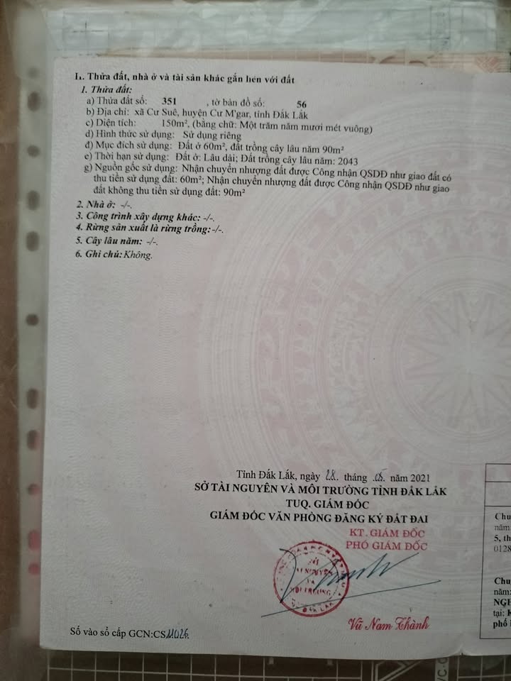 Đất nền Cư Suê Cư M'gar 140m² giá 400 triệu - Đầu tư sinh lời ngay!