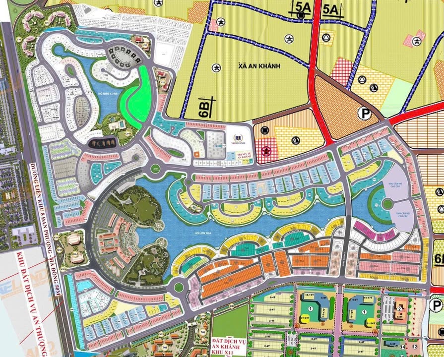 Shophouse mặt đường đôi KĐT Nam An Khánh 188m² - Cơ hội đầu tư vàng!