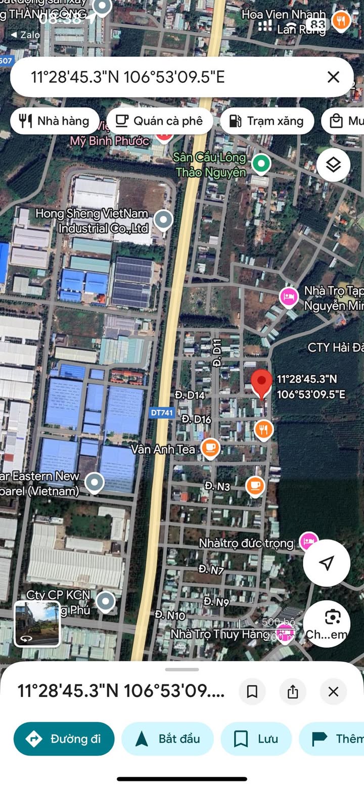 Dãy trọ mới xây Tân Phú Đồng Phú 150m² giá 2.3 tỷ - Đối diện KCN Bắc Đồng Phú!