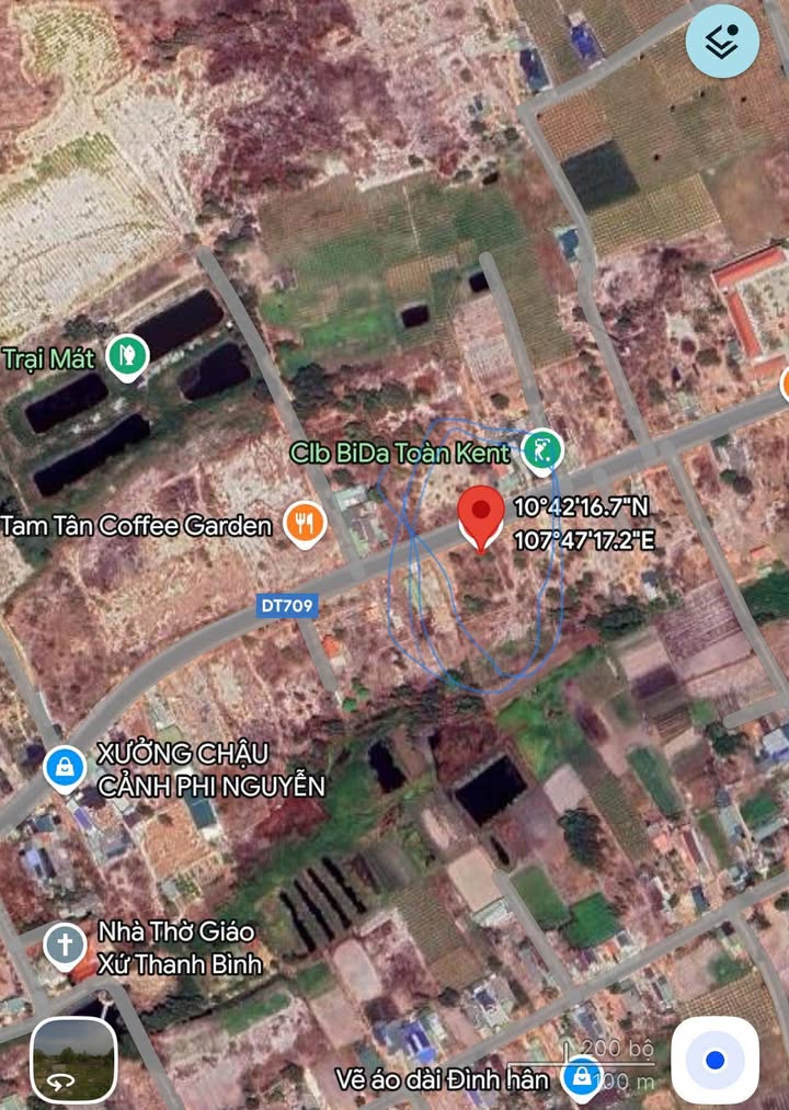 Đất thổ cư mặt tiền Nguyễn Chí Thanh La Gi 195m² giá 2.05 tỷ - Đầu tư sinh lời ngay!