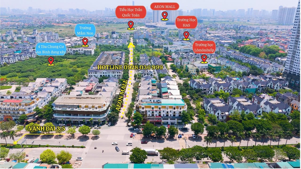 Cho thuê shophouse Lê Trọng Tấn, Hà Đông 4 tầng - Vị trí đắc địa cửa ngõ AEON Mall!