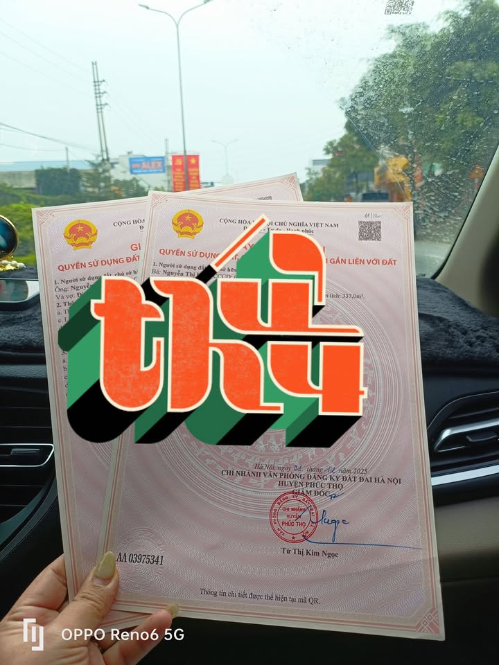 Đất nền Xuân Đình - Phúc Thọ 94,5m² giá chỉ 2 tỷ - Đường thông ô tô thuận tiện!