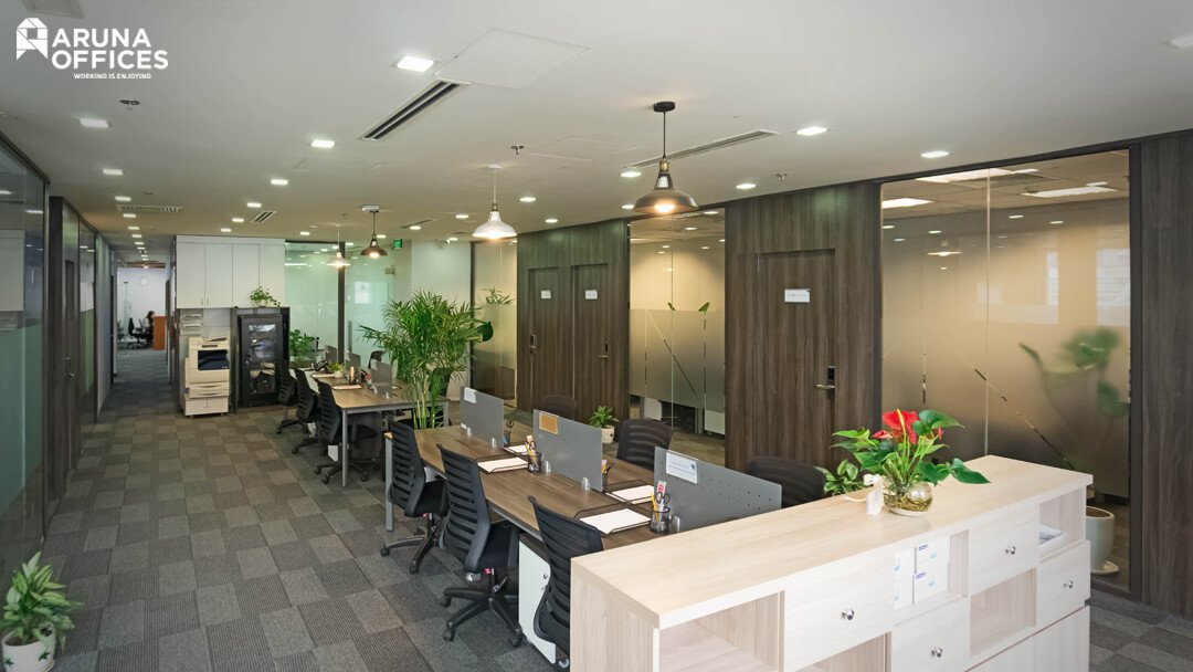 Văn phòng cho thuê tại Cầu Giấy 200m² giá 35 triệu - Mặt bằng vuông vắn, giao thông thuận tiện