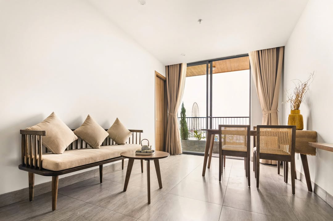 Căn hộ 2 phòng ngủ trung tâm Đà Nẵng - Giá 15.5 triệu, đầy đủ nội thất!