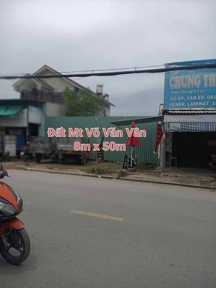 Đất mặt tiền Võ Văn Vân 400m² giá 17.5 tỷ - Khu kinh doanh sầm uất!