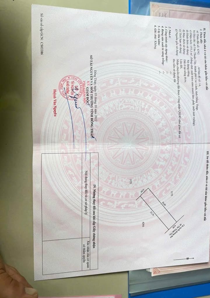 Đất mặt tiền đường nhựa Tân Thuận Tây 158m² giá 1.05 tỷ - Kinh doanh sầm uất!