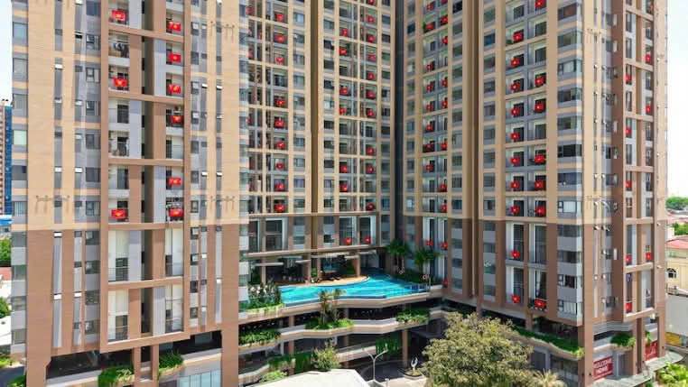 Căn hộ Phú Đông Sky Garden Dĩ An 72m² giá 8.5 triệu - View đẹp, đầy đủ tiện nghi!