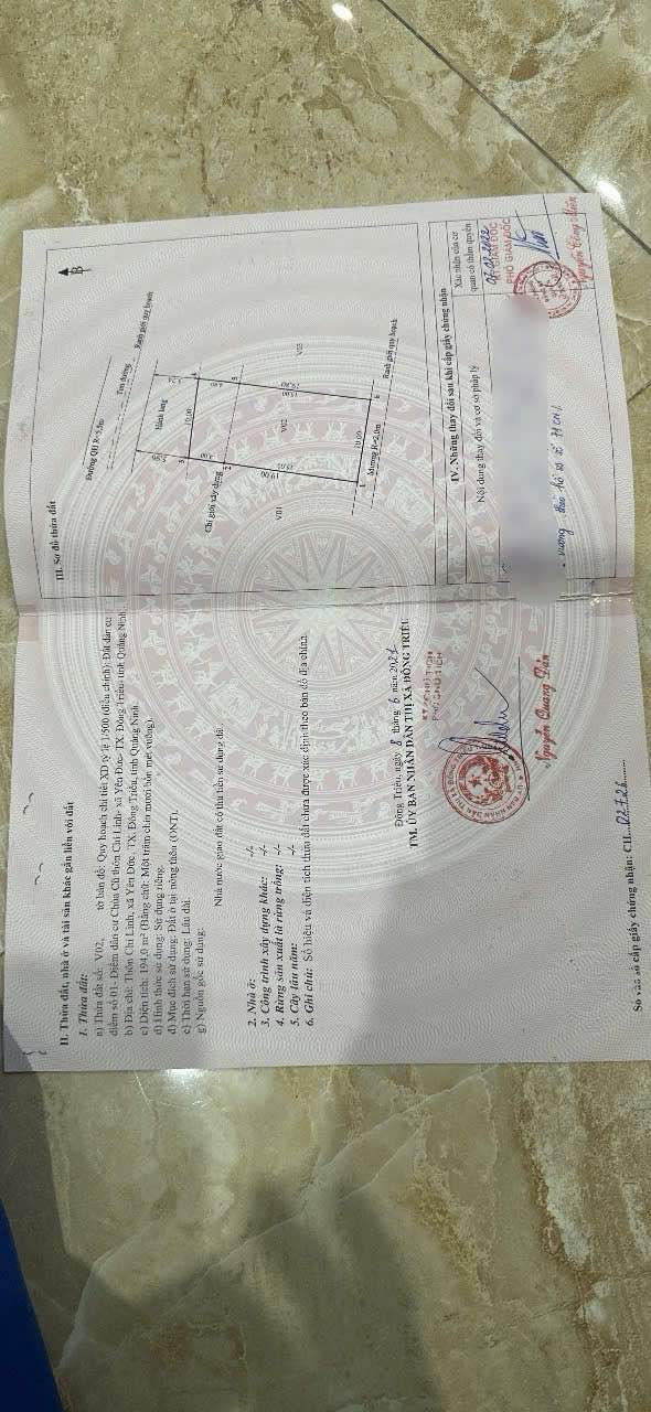 Đất đấu giá Chí Linh - Hoàng Quế 194m² giá 1.6 tỷ - Tiềm năng đầu tư cao!