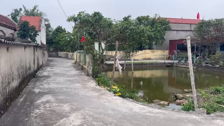 Đất nền Giao Thủy 200m² giá 1.286 tỷ - Sổ đỏ chính chủ, gần cây xăng