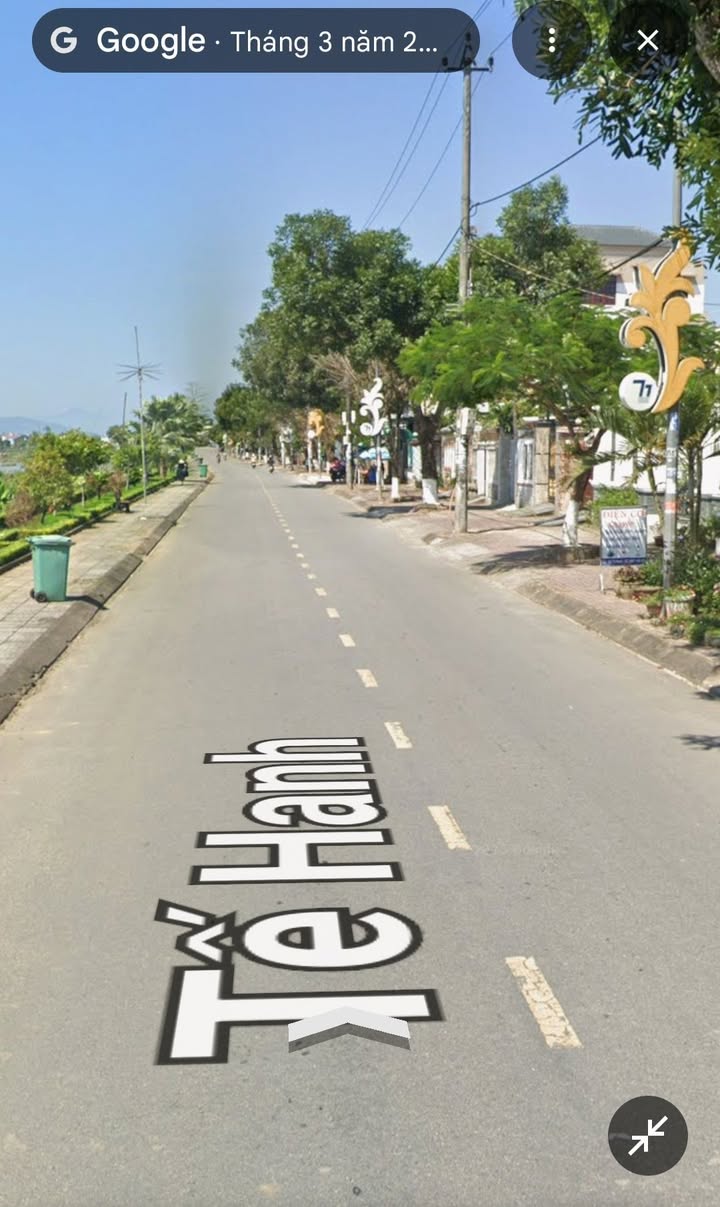 Nhà 3 tầng mặt tiền Tế Hanh, phường Trương Quang Trọng, 150m² giá 4.8 tỷ - View sông tuyệt đẹp!