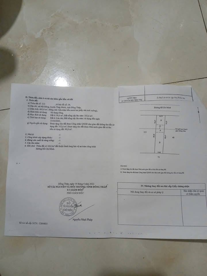 Khu nhà nghỉ 2200m² tại xã Mỹ Đông, Tháp Mười - Sẵn sàng hoạt động!