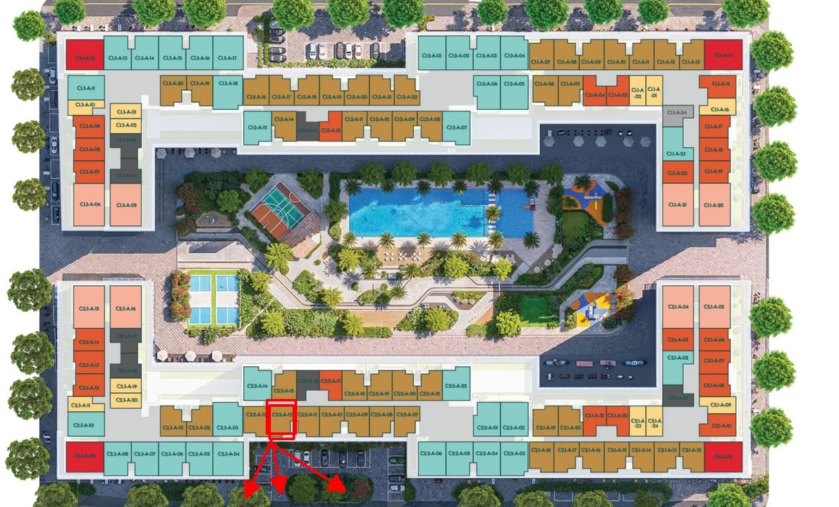 Căn hộ The Win City Đức Hòa 46m² giá 1.65 tỷ - Chính chủ cần bán gấp!