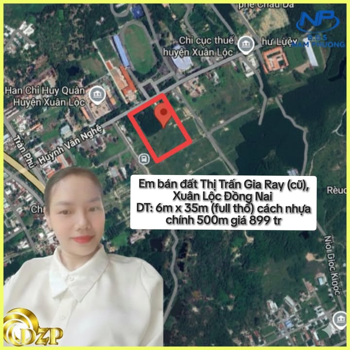 Đất thổ cư Gia Ray, Xuân Lộc 210m² giá chỉ 899 triệu - Cơ hội đầu tư hấp dẫn!