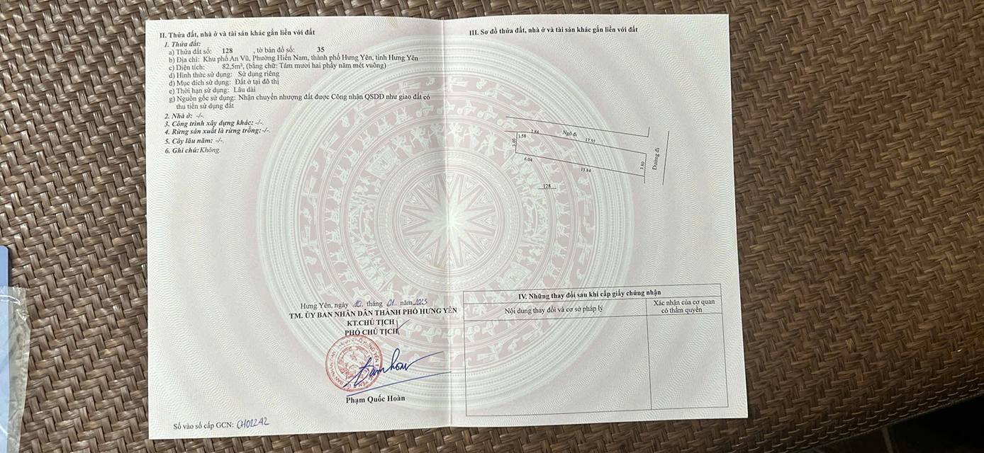 Đất lô góc 2 mặt tiền Đỗ Nhân, 82.5m² giá 4 tỷ - Kinh doanh thuận lợi!