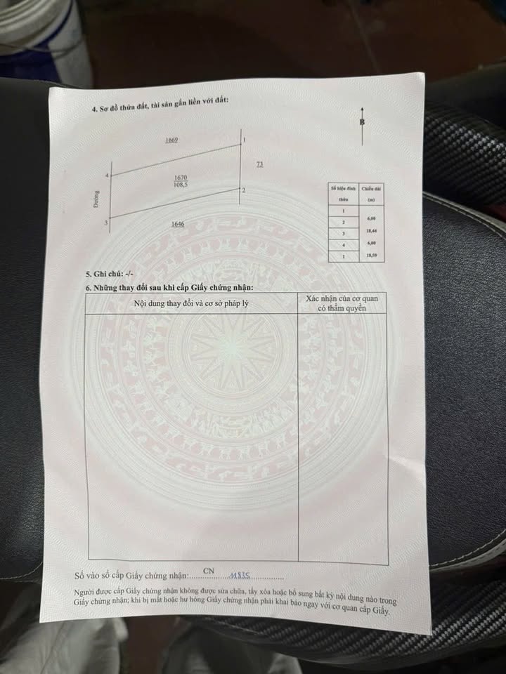 Đất nền xóm 5 Nam Giang 108m² giá 1.6 tỷ - Gần khu công nghiệp VSIP