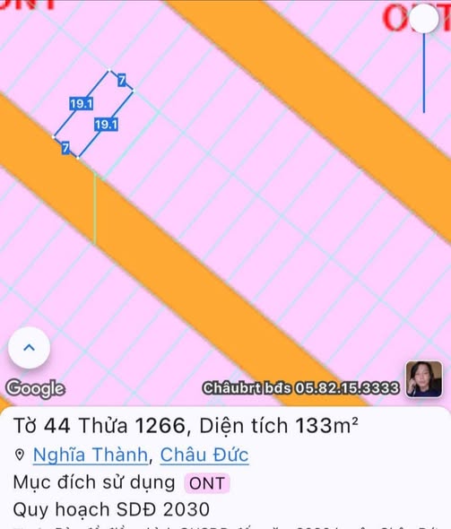 Đất nền Lan Anh 7 Nghĩa Thành 133m² giá 1.4 tỷ - Sổ đỏ chính chủ, thương lượng ngay!