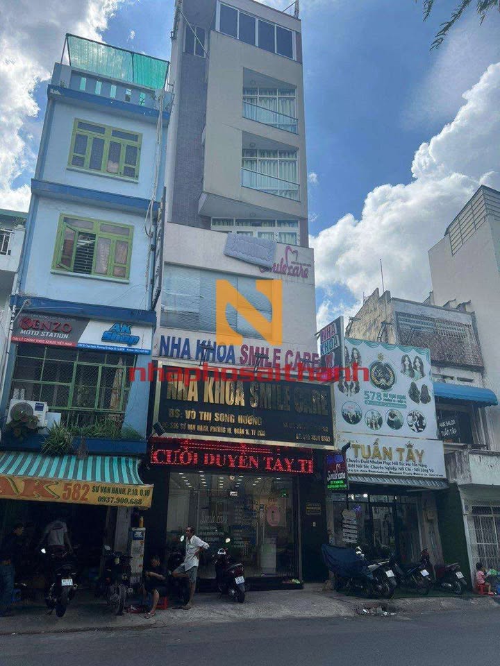 Nhà mặt tiền Sư Vạn Hạnh, Q10 diện tích 55m² giá 36 triệu - Sẵn sàng vào ở!