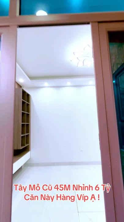 Nhà đẹp Tây Mỗ 45m² giá 6.1 tỷ - Sổ đỏ nở hậu, ô tô gần