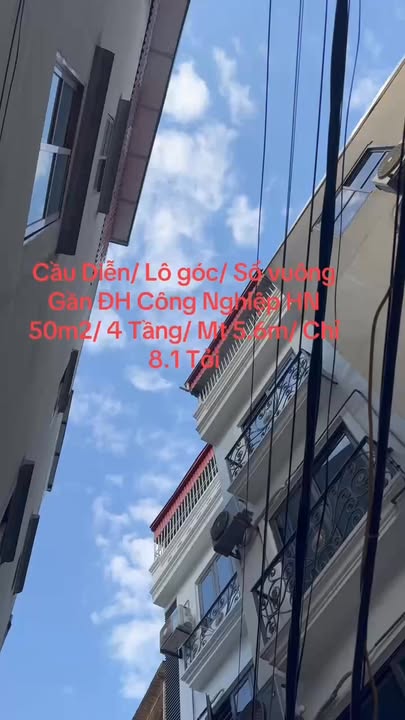 Nhà riêng Cầu Diễn, Nam Từ Liêm 50m² giá 8.1 tỷ - Lô góc, sổ đỏ chính chủ!