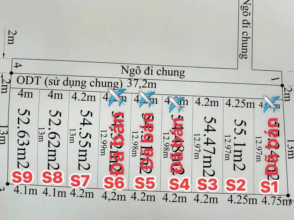 Đất nền Đằng Hải Hải Phòng 54m² giá 2 tỷ - Đường ô tô vào tận nơi!