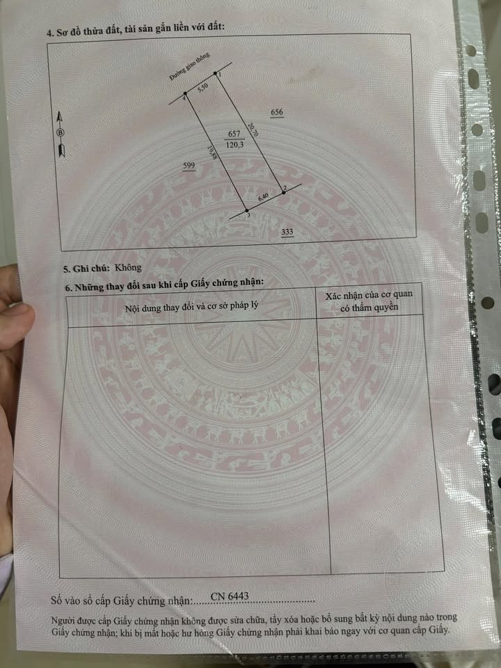 Đất nở hậu 120.3m² tại khu 1 Hy Cương - Gần Quốc lộ, giá thỏa thuận!