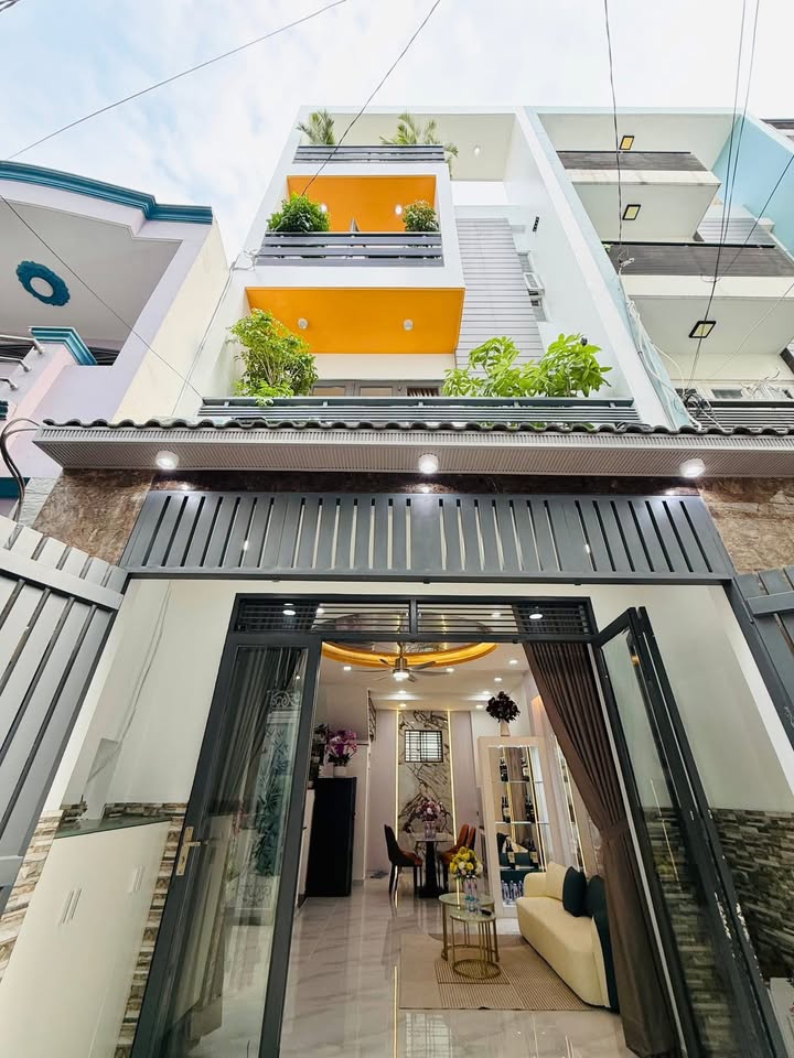 Nhà phố Phạm Văn Chiêu, Gò Vấp 48.56m² giá 6 tỷ - Đẹp long lanh, đầy đủ nội thất!