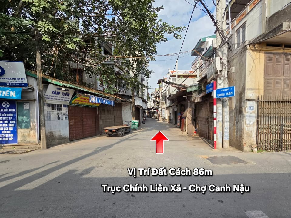 Đất nền Canh Nậu, Thạch Thất 110m² giá 9.24 tỷ - Kinh doanh sầm uất, pháp lý rõ ràng!