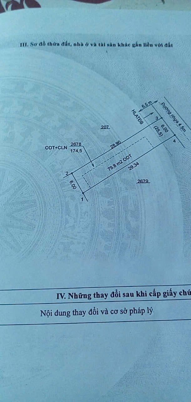 Mặt tiền kinh doanh Bến Cát 175m² giá 2 tỷ - Đường nhựa thông sát chợ