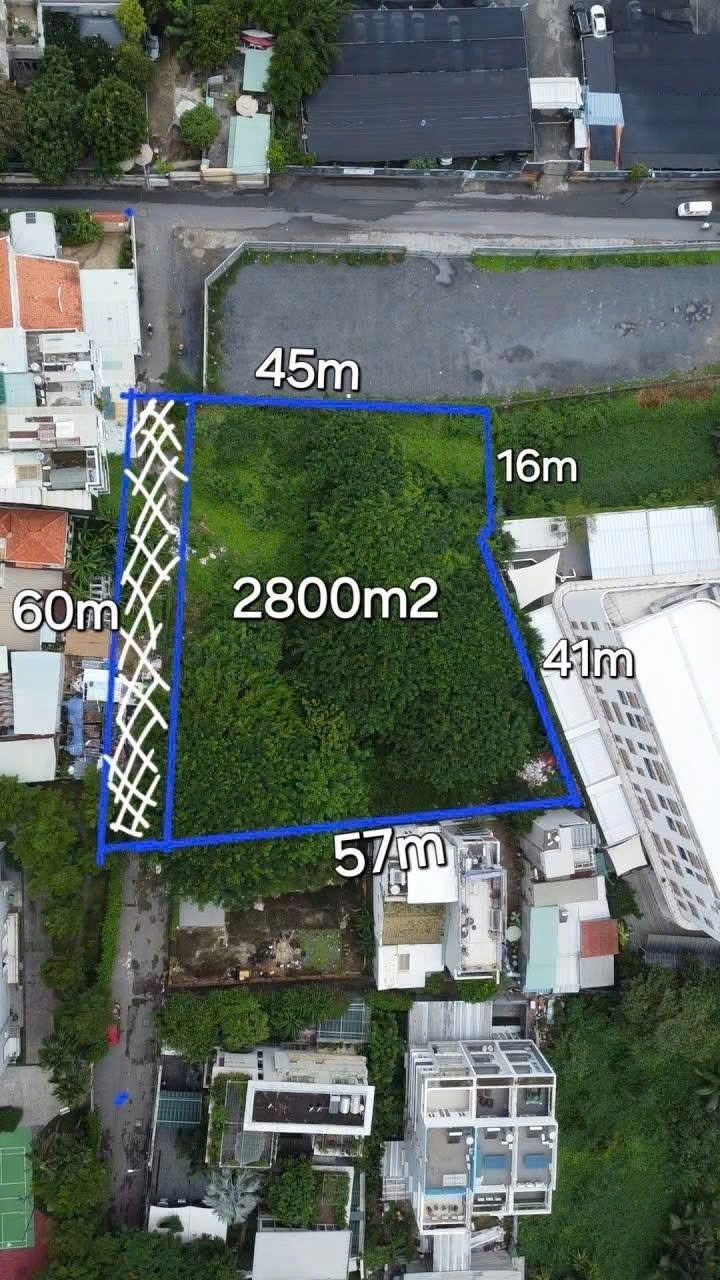 Đất 2 mặt tiền Thảo Điền, Quận 2, 2800m² - Cơ hội đầu tư vàng!