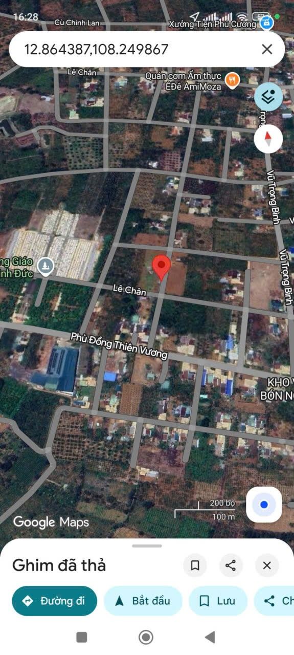 Đất thổ cư hẻm Phù Đổng Thiên Vương, Thống Nhất, 350m² giá 530 triệu - Đầu tư sinh lời cao!