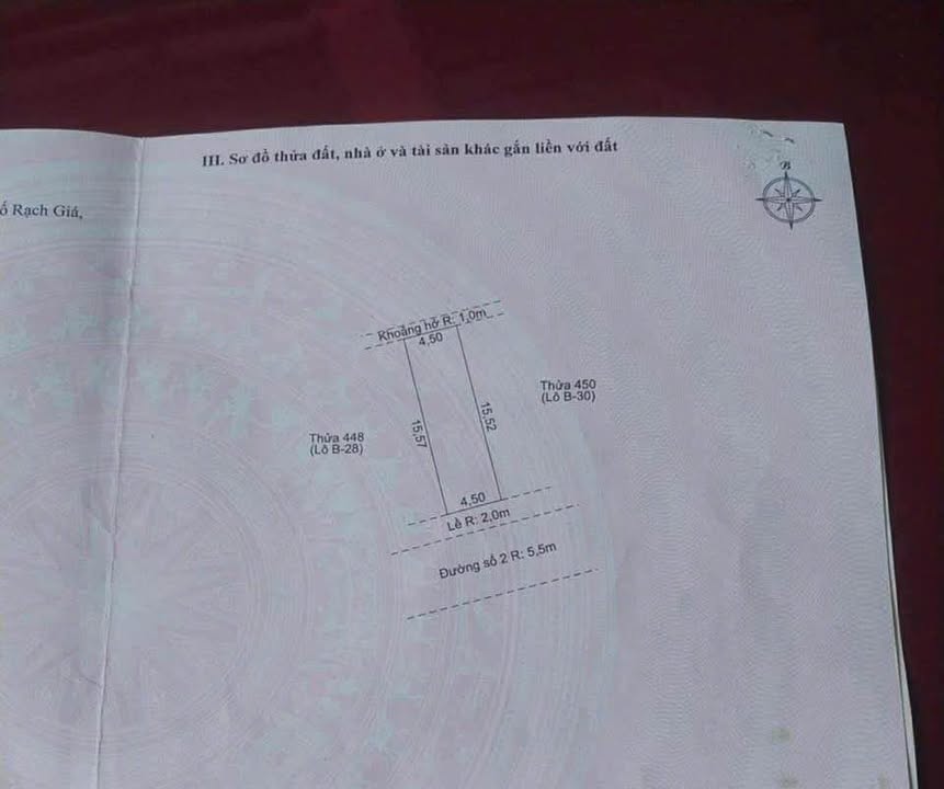 Đất nền Phan Thị Ràng, An Hoà, Rạch Giá 69.75m² giá 1.3 tỷ - Đường rộng ô tô vào thoải mái!