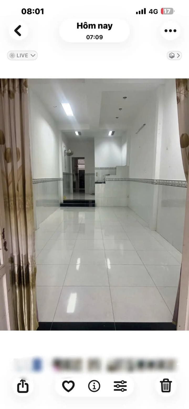 Nhà nguyên căn mặt tiền đường Tân Quy, Quận 7 - Giá thuê 12 triệu/tháng - Không gian rộng rãi, thoáng mát!