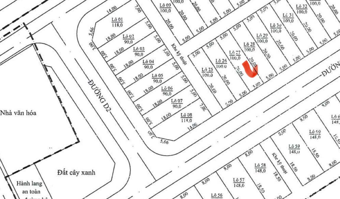 Đất nền khu dân cư Xuân Hòa 100m² giá 1.63 tỷ - Chính chủ bán gấp!