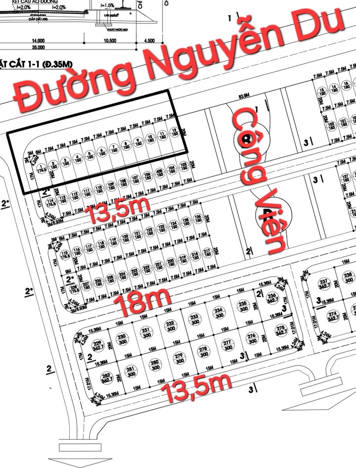 Đất Biệt Thự QH Nam Nguyễn Du Thạch Hưng 300m² giá 6 tỷ - Cơ hội đầu tư hấp dẫn!