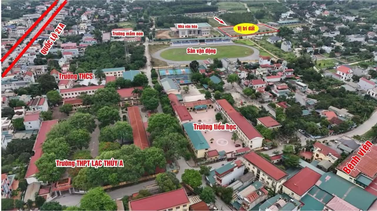 Đất nền thổ cư khu phố 8, Lạc Thủy, Phú Thọ 78.8m² giá 1 tỷ - Đầu tư lý tưởng!