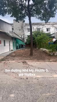 Đất thổ cư 5m² tại đường NF4, Bến Cát, Bình Dương - Kinh doanh sầm uất chỉ 1.8 tỷ!