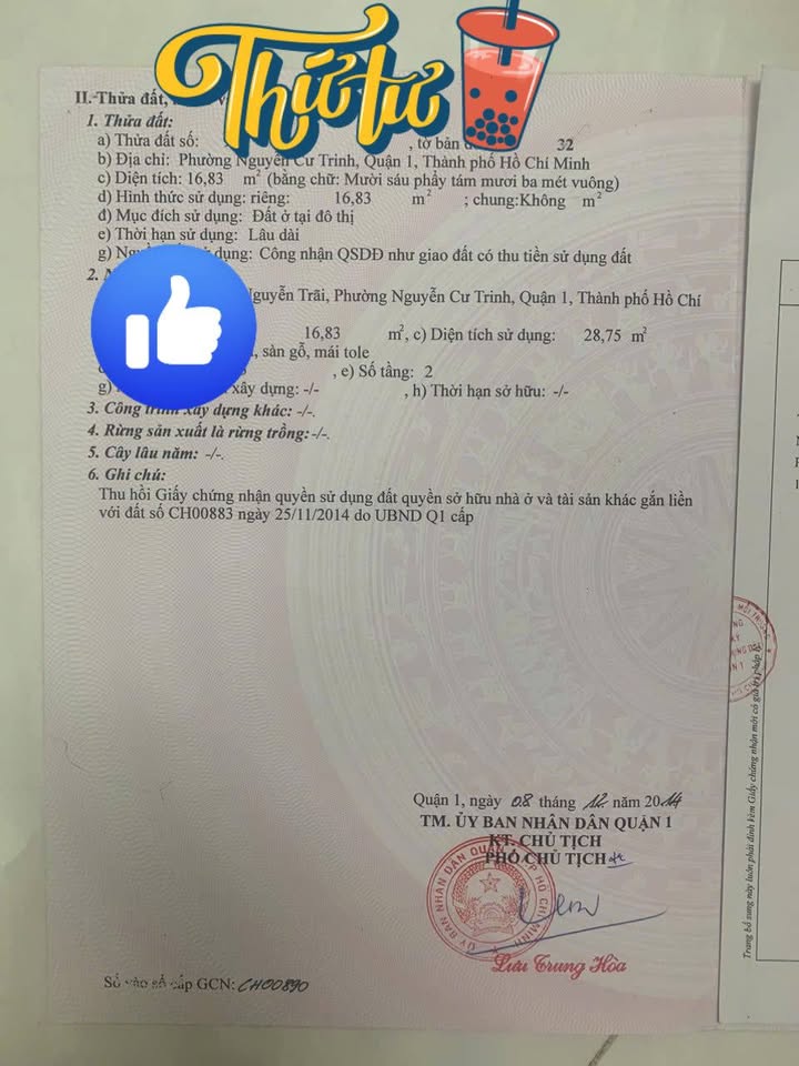 Nhà riêng 16m² tại Nguyễn Trãi, Quận 1 giá 4 tỷ - Chính chủ bán gấp!