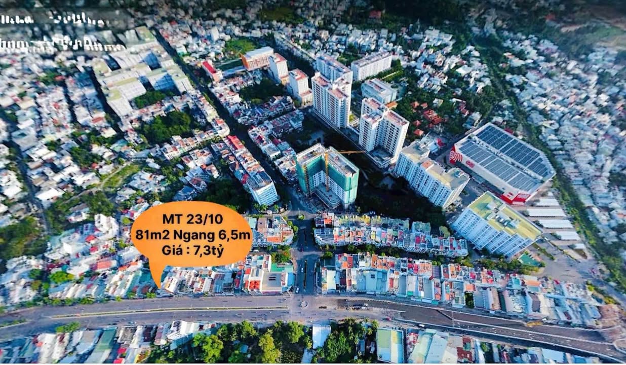 FrontHouse mặt tiền đường 23/10, Vĩnh Hiệp 81m² giá 7.3 tỷ - Vị trí đắc địa cho kinh doanh!