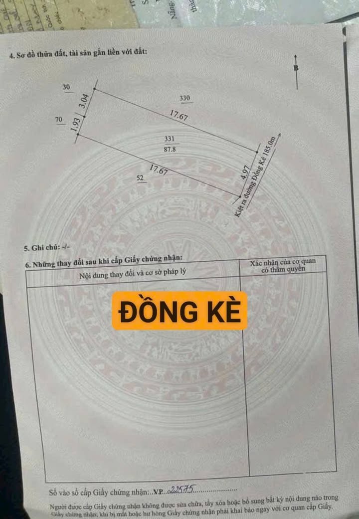 Đất nền 87,8m² tại kiệt 3m Đồng Kề, gần ĐH Bách Khoa - Giá 2.77 tỷ, thương lượng!