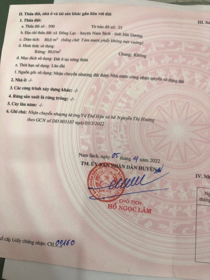 Đất lô góc tại xã Đồng Lạc, 80m², giá chỉ 800 triệu - Đầu tư tuyệt vời!