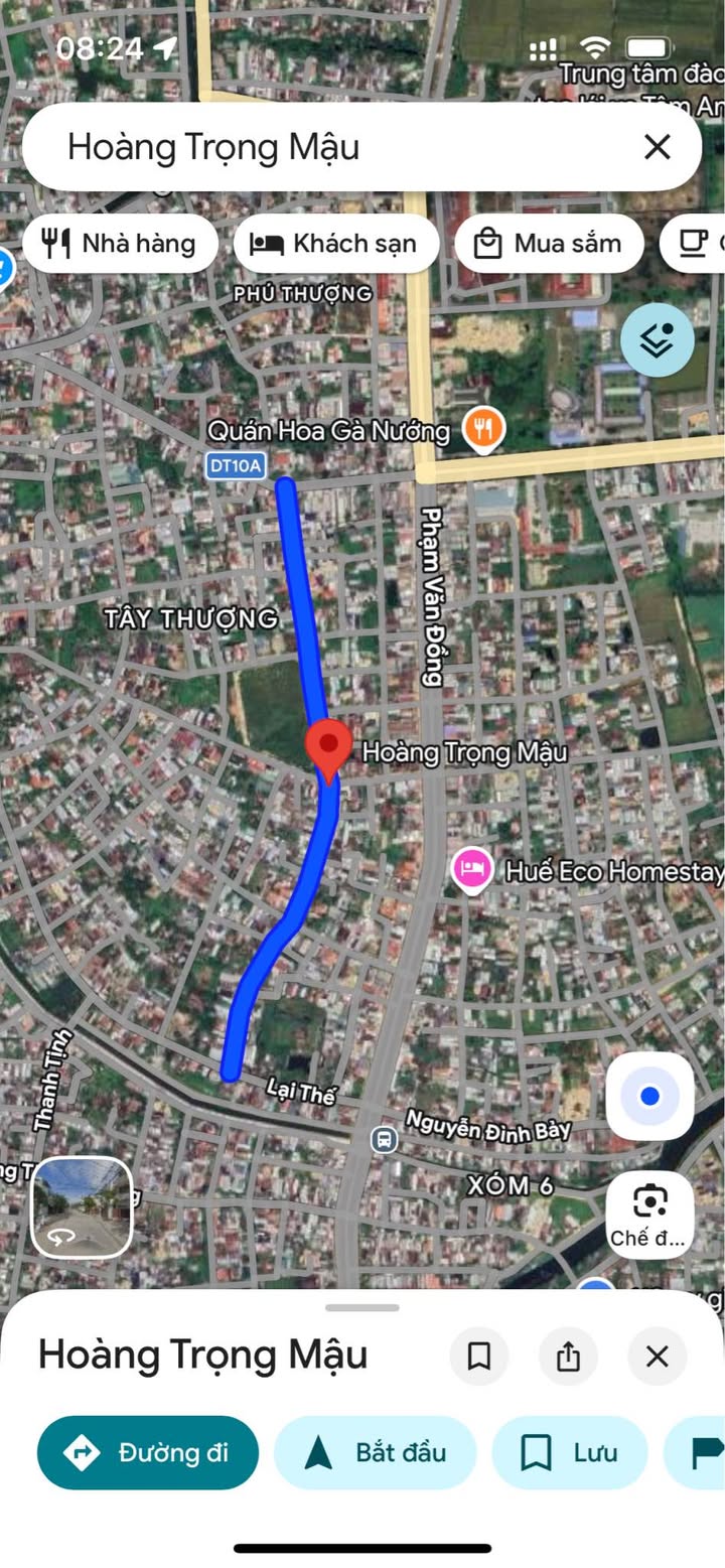 Đất nền Phú Thượng, Huế 129m² chỉ 2.2 tỷ - Vị trí vàng, thông thoáng!