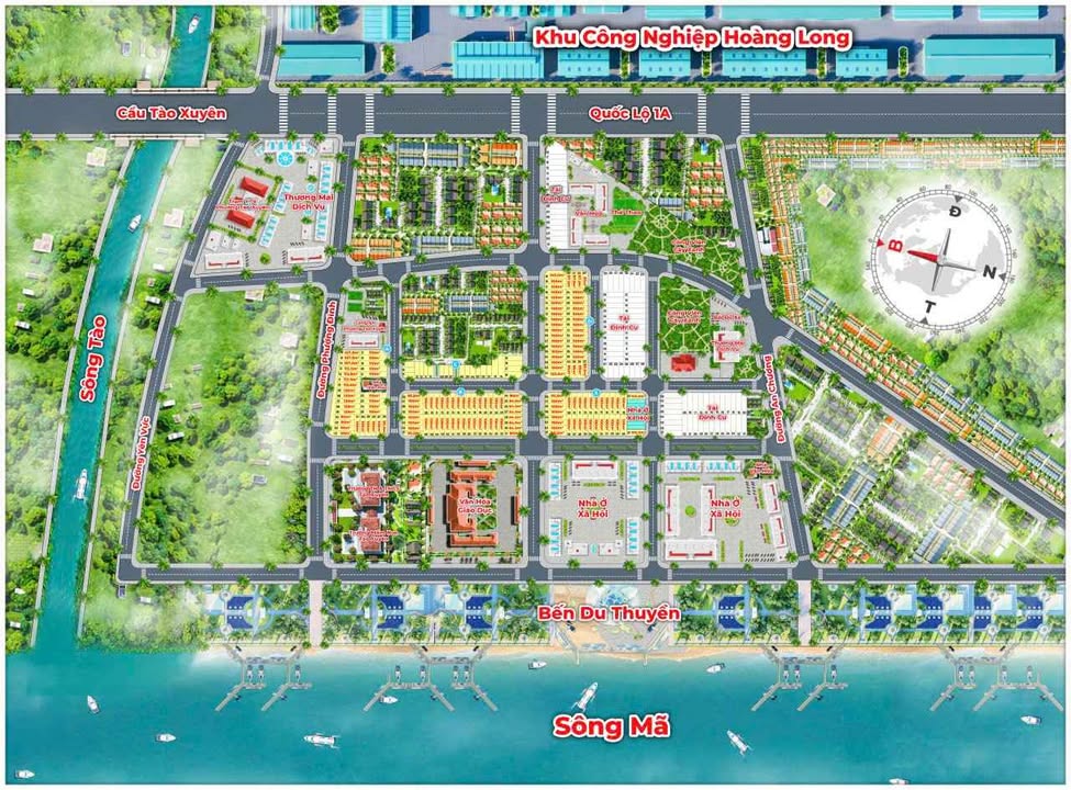 Đất nền Tào Xuyên Thanh Hóa 80.5m² - Lô góc hai mặt tiền, tiềm năng tăng trưởng vượt bậc!