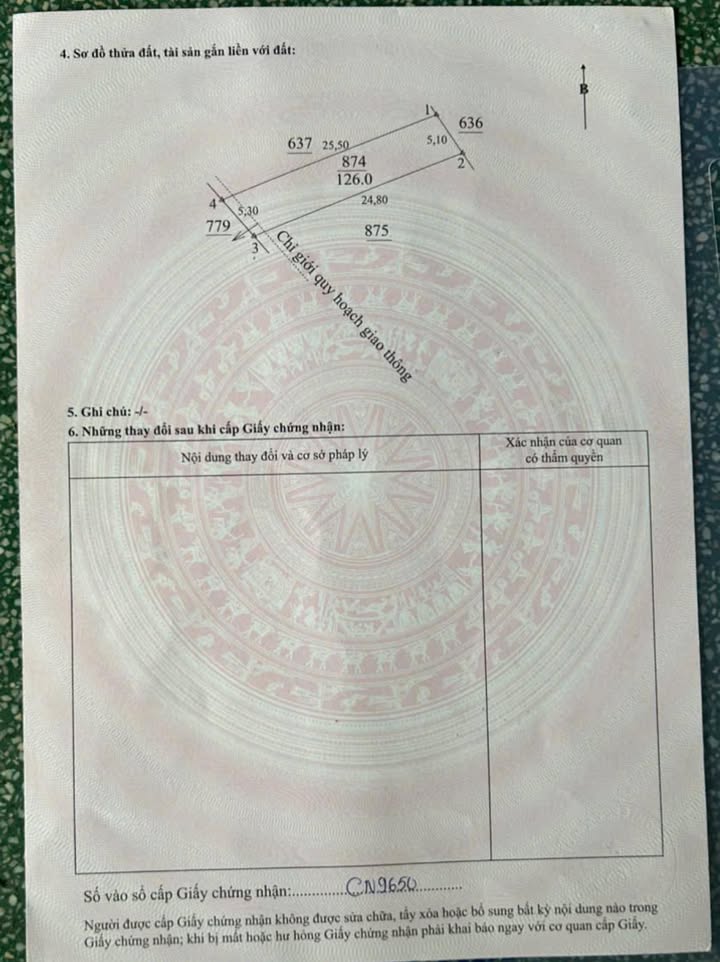Nhà riêng Thái Hòa, Tân Uyên 125m² giá 2.6 tỷ - Sổ hồng riêng, tiện ích đầy đủ!