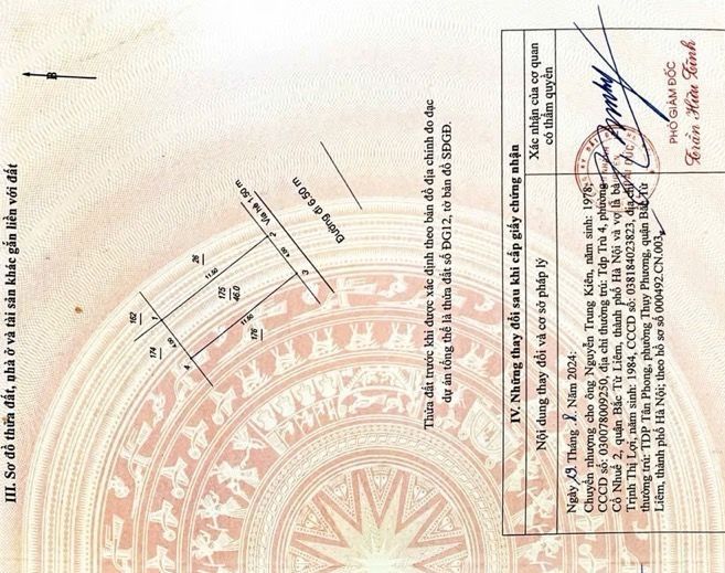 Nhà mặt phố Yên Vĩnh, Hoài Đức 46m² - Vị trí đắc địa gần KĐT Hinode Kim Chung Di Trạch!