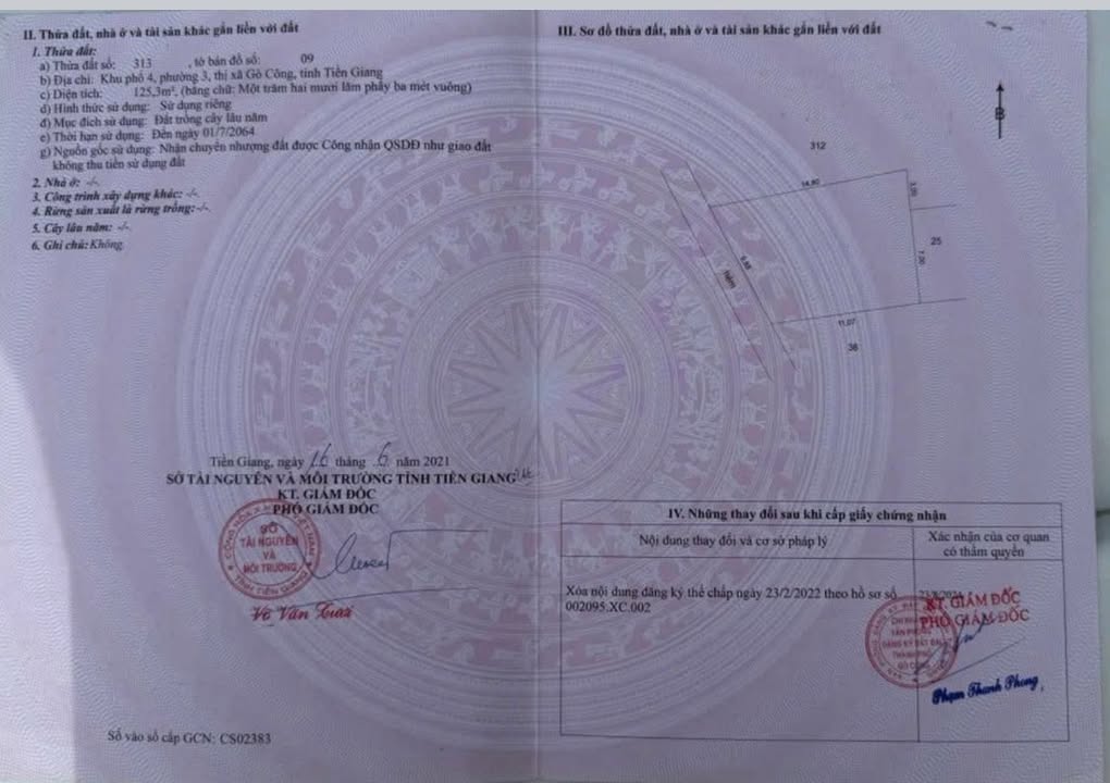 Nhà riêng Gò Công 125m² giá 1.5 tỷ - Nhà mới 95%, ô tô vào tận nhà!