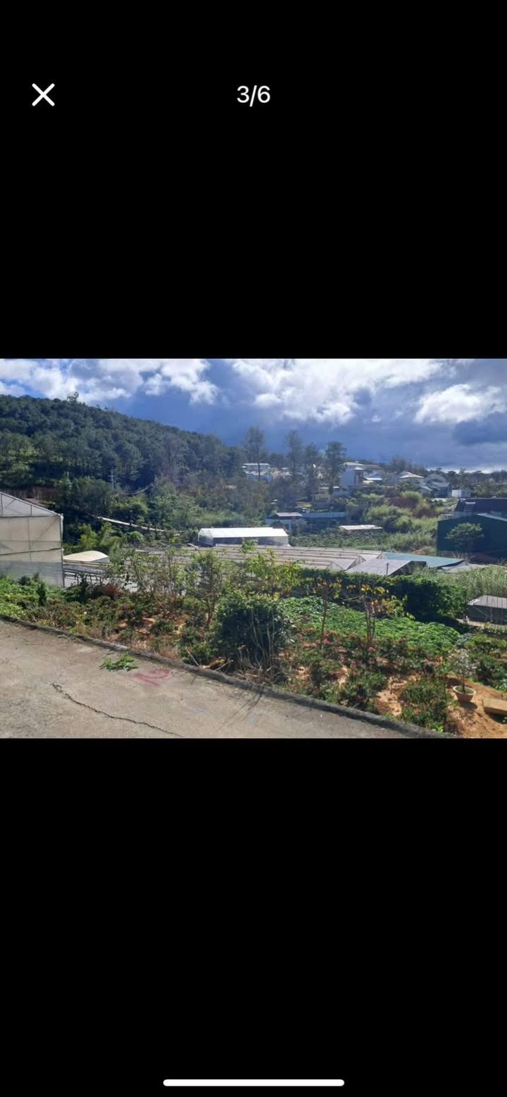 Lô đất Hùng Vương, Đà Lạt 87.8m² giá 1.3 tỷ - View thung lũng tuyệt đẹp!