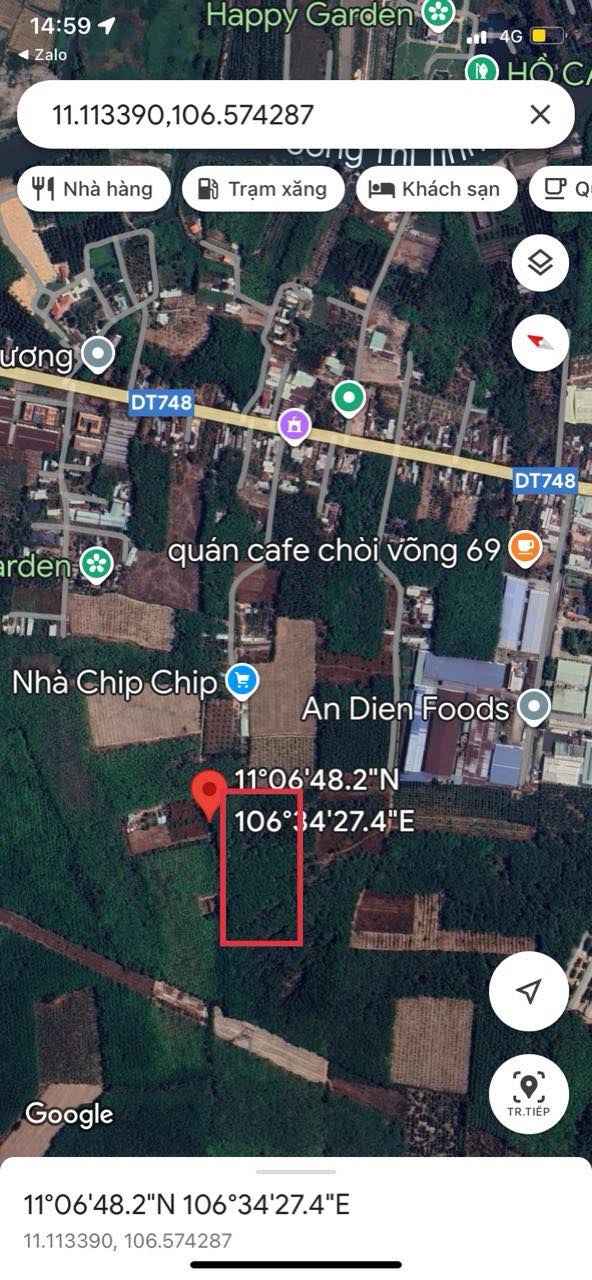 Đất nền An Điền Bến Cát 190m² giá 950 triệu - Cơ hội đầu tư hấp dẫn!