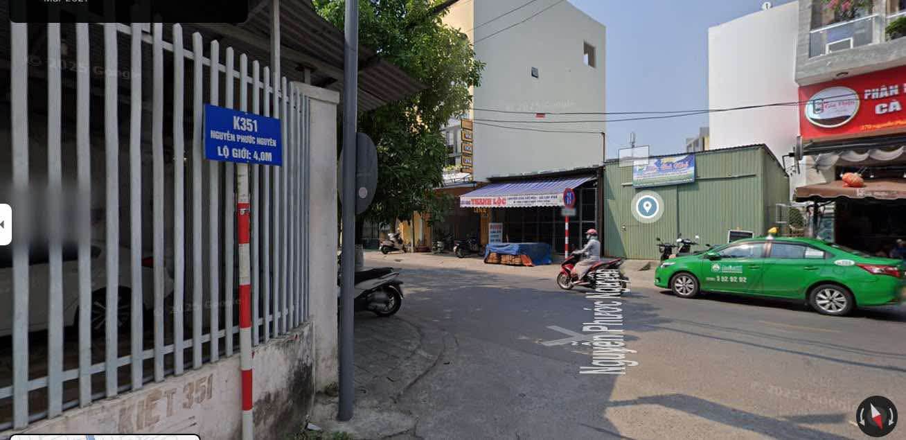 Đất kiệt ô tô Nguyễn Phước Nguyên Đà Nẵng 100m² giá 4.65 tỷ - Hướng Nam, không lỗi phong thủy!