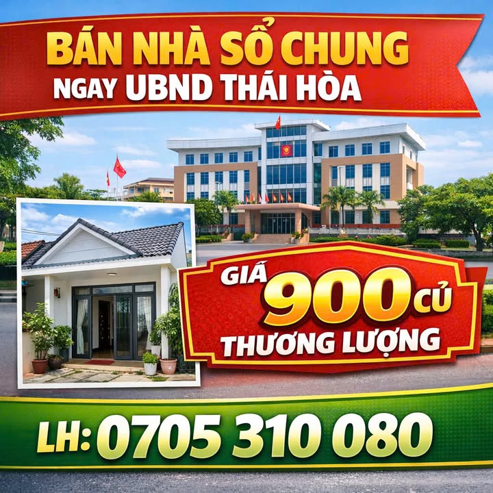 Bán nhà Thái Hòa, Tân Uyên 48m² giá 900 triệu - Cơ hội đầu tư sinh lời!